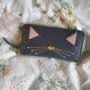 Kate spade cat wallet